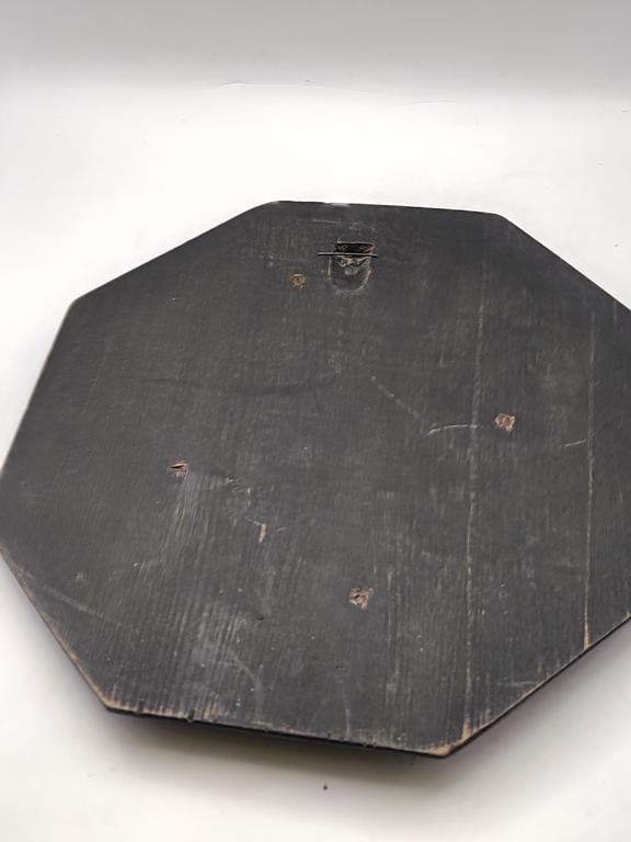 Płaskorzeźba drewniana - Święty Konrad