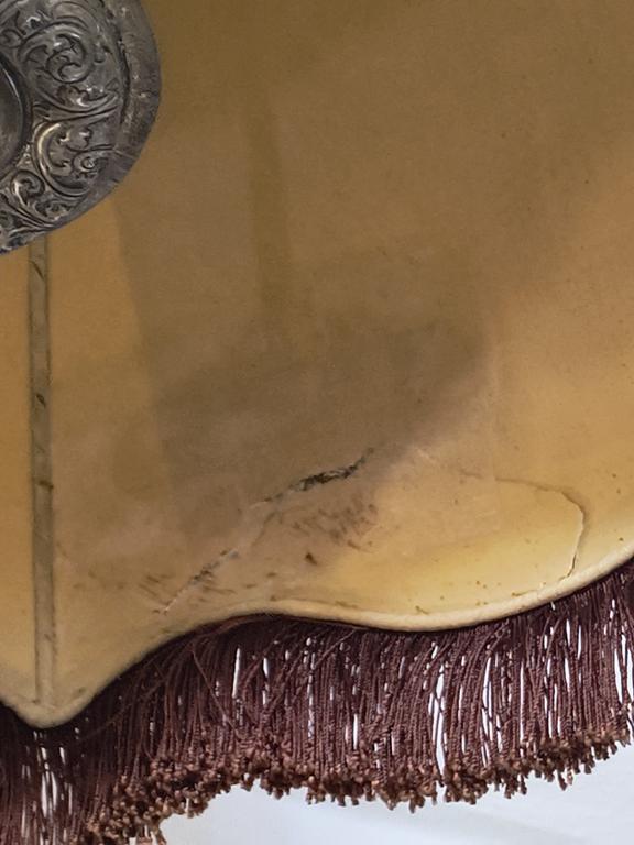 Lampa-świecznik z herbem zakonu Dominikanów, XVIII w.