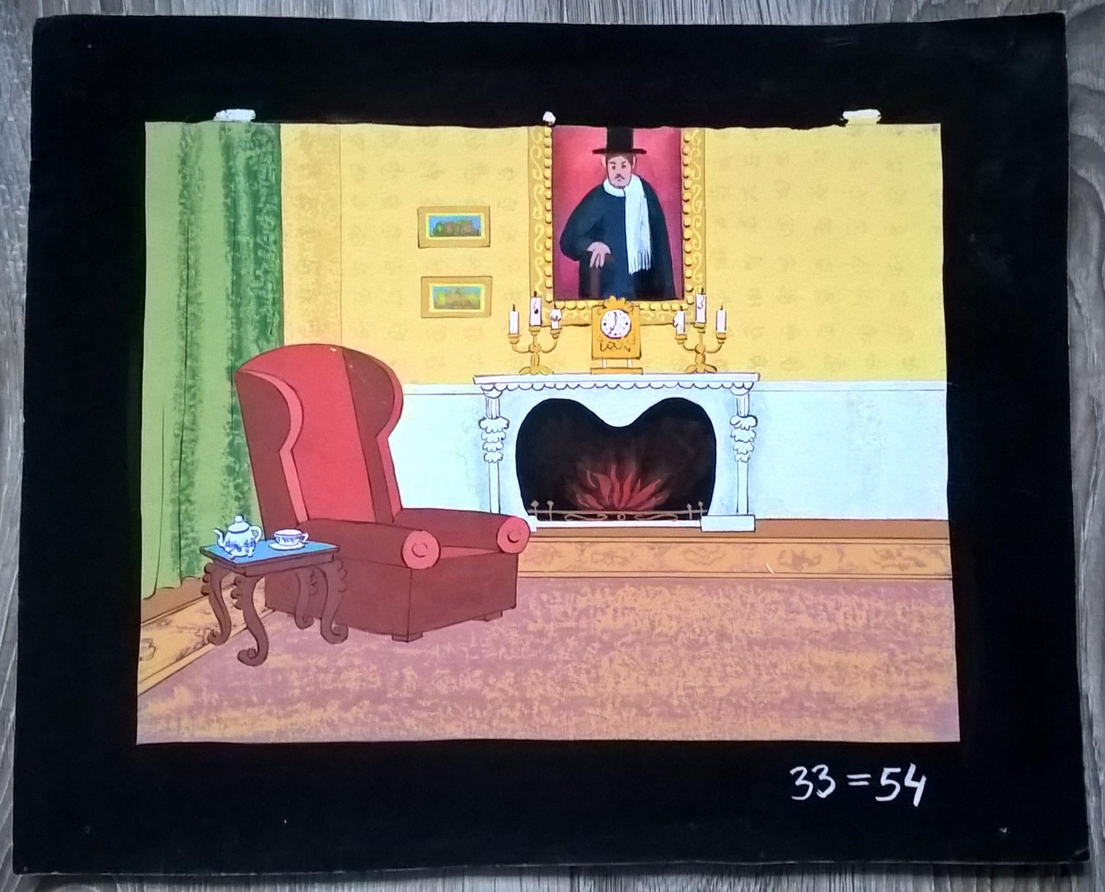 Tło animacyjne z bajki „Wielka podróż Bolka i Lolka”