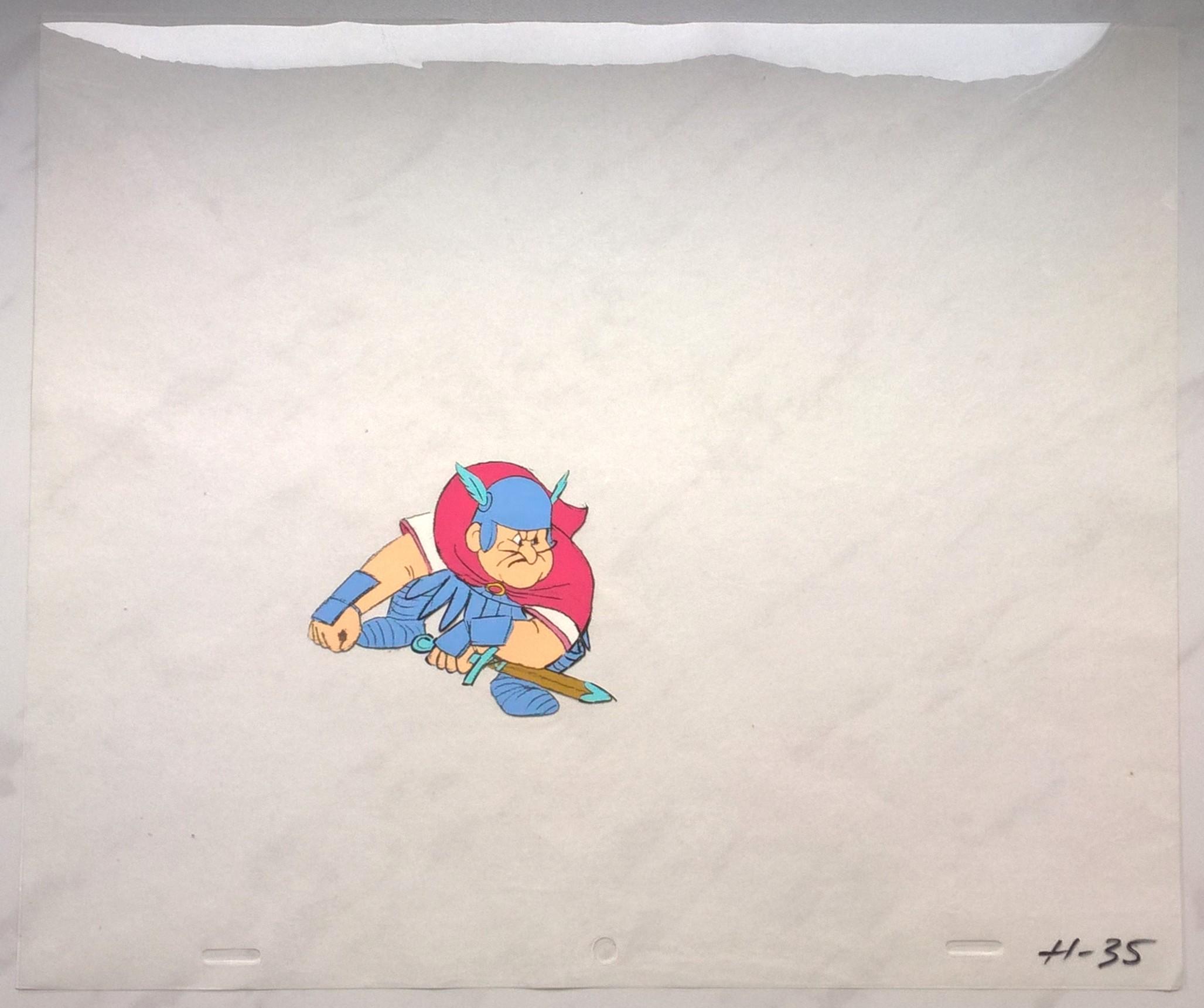 Folia animacyjna z bajki „Kajko i Kokosz” – HEGEMON (H-35)