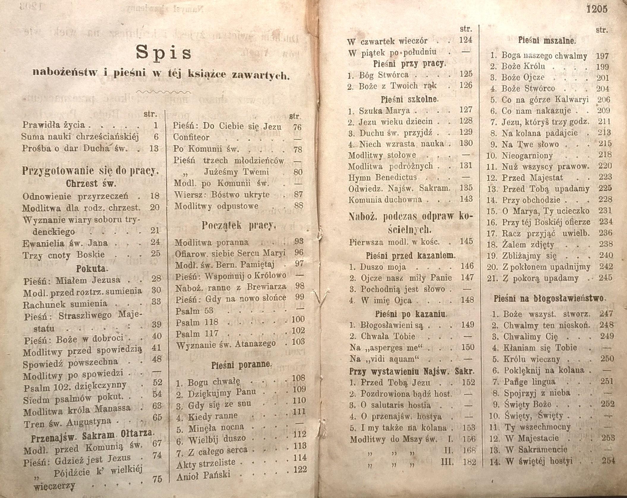 "Kancyonał katolicki i Książka modlitewna" - Opawa, 1868 r.
