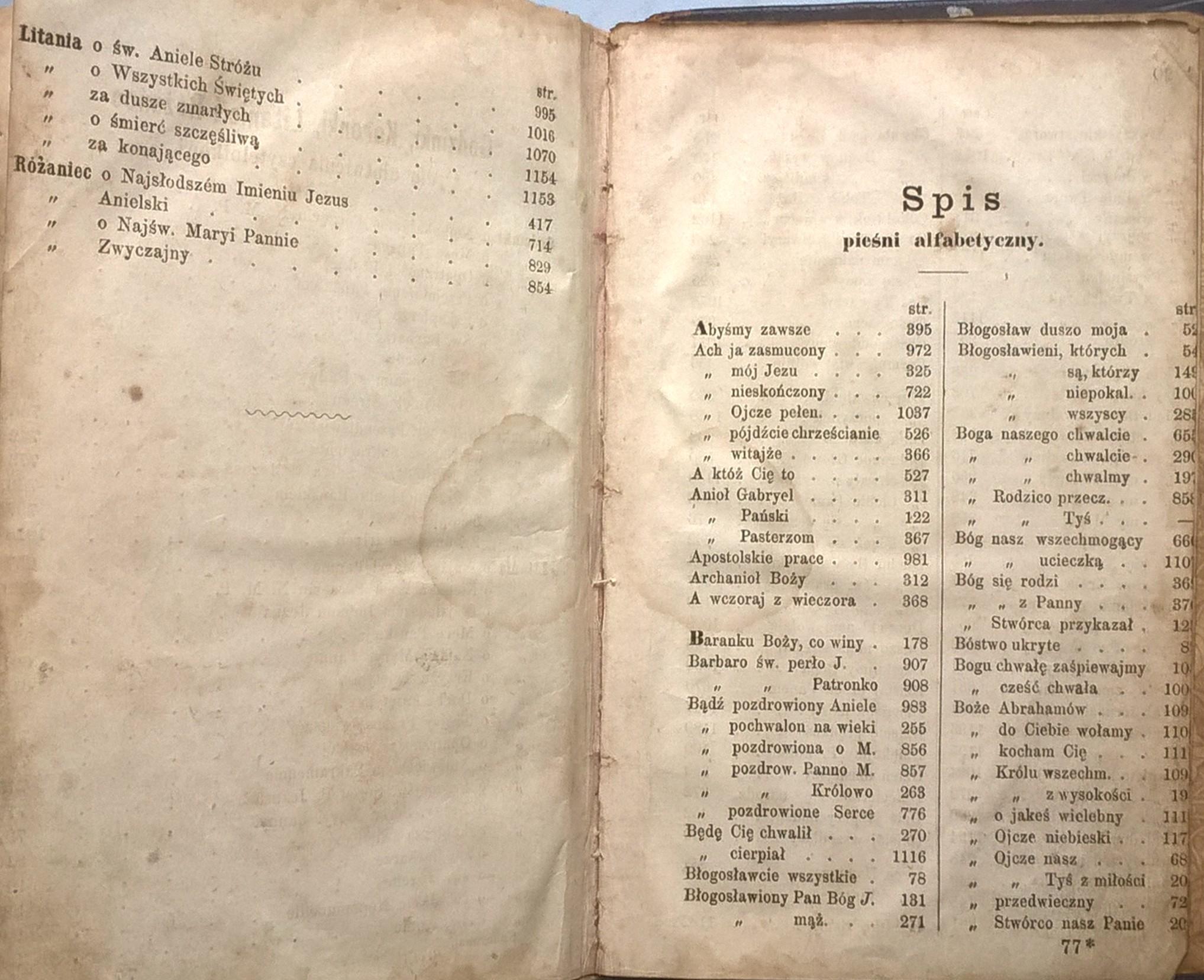 "Kancyonał katolicki i Książka modlitewna" - Opawa, 1868 r.