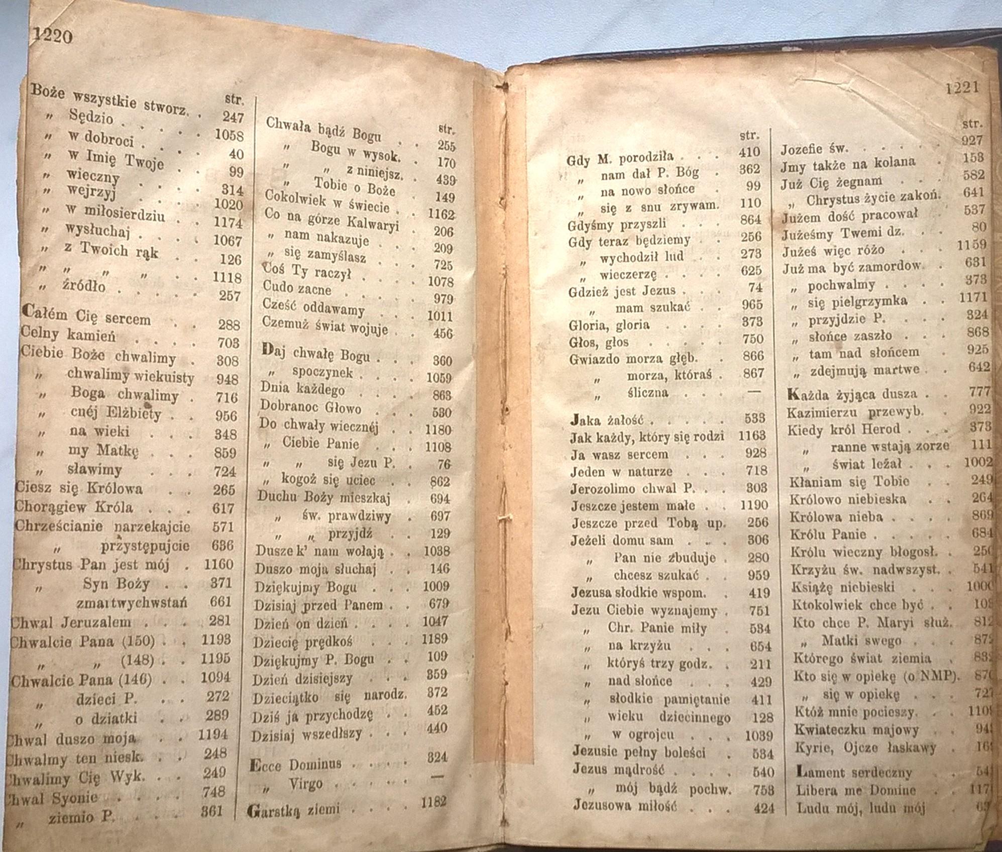 "Kancyonał katolicki i Książka modlitewna" - Opawa, 1868 r.