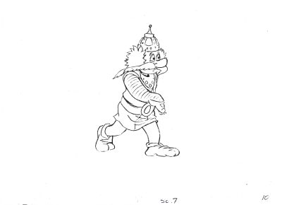 Folia animacyjna z bajki „Kajko i Kokosz” – MIRMIŁ (10)