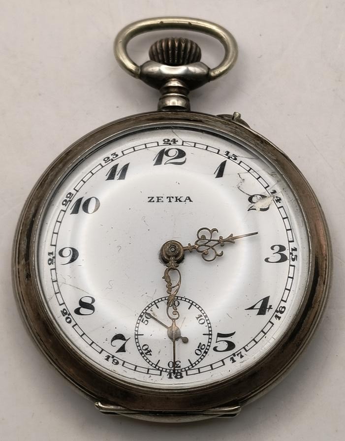 Zegarek kieszonkowy ZETKA, 1926 r.