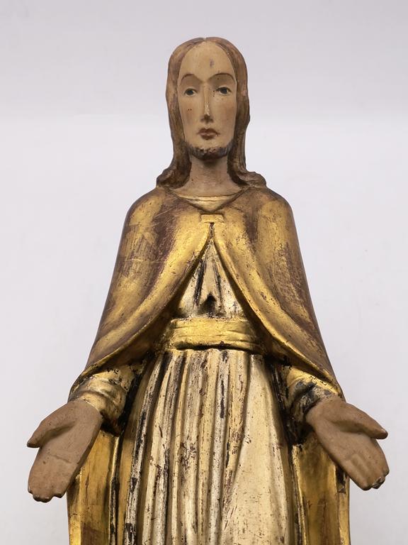 Drewniana figurka - Jezus Chrystus, XX w.