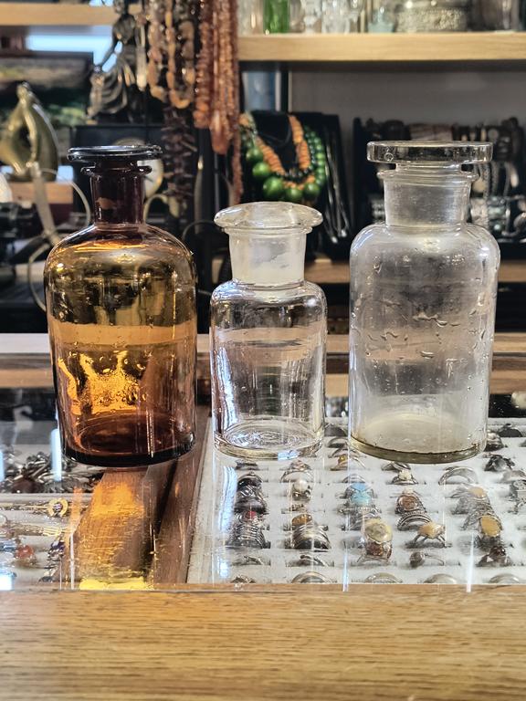 Zestaw butelek aptecznych, 3 szt.