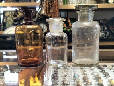 Zestaw butelek aptecznych, 3 szt.