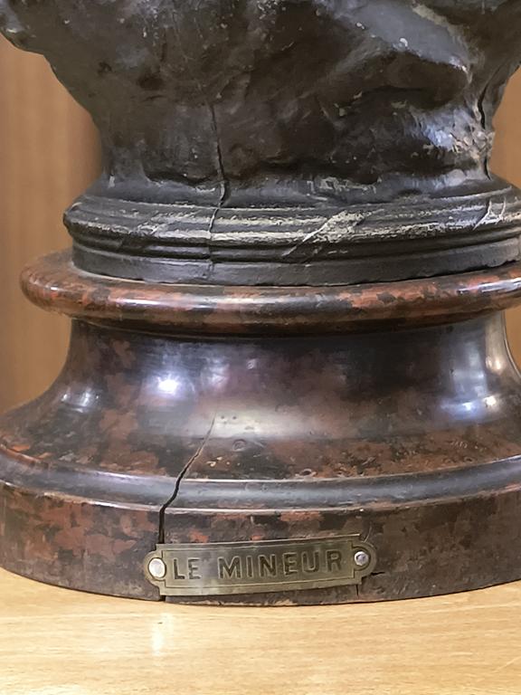 Duża figurka górnika - LE MINEUR