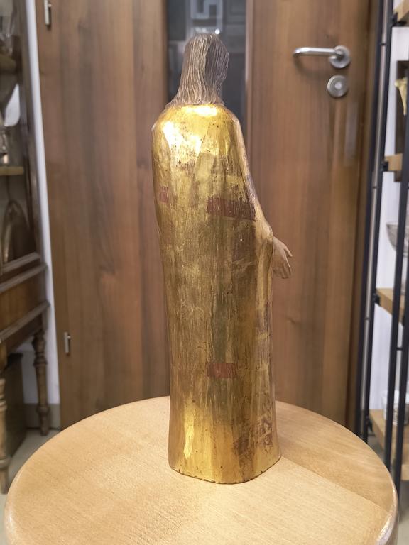 Drewniana figurka - Jezus Chrystus, XX w.