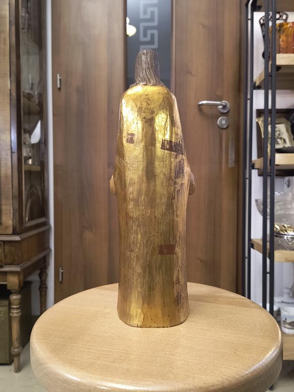 Drewniana figurka - Jezus Chrystus, XX w.