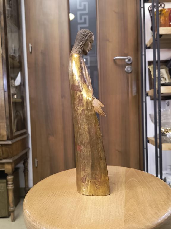 Drewniana figurka - Jezus Chrystus, XX w.