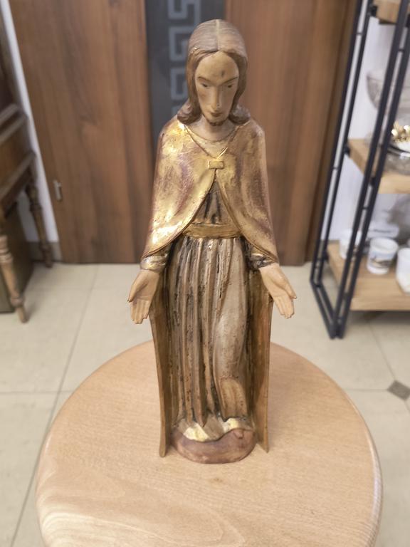 Drewniana figurka - Jezus Chrystus, XX w.