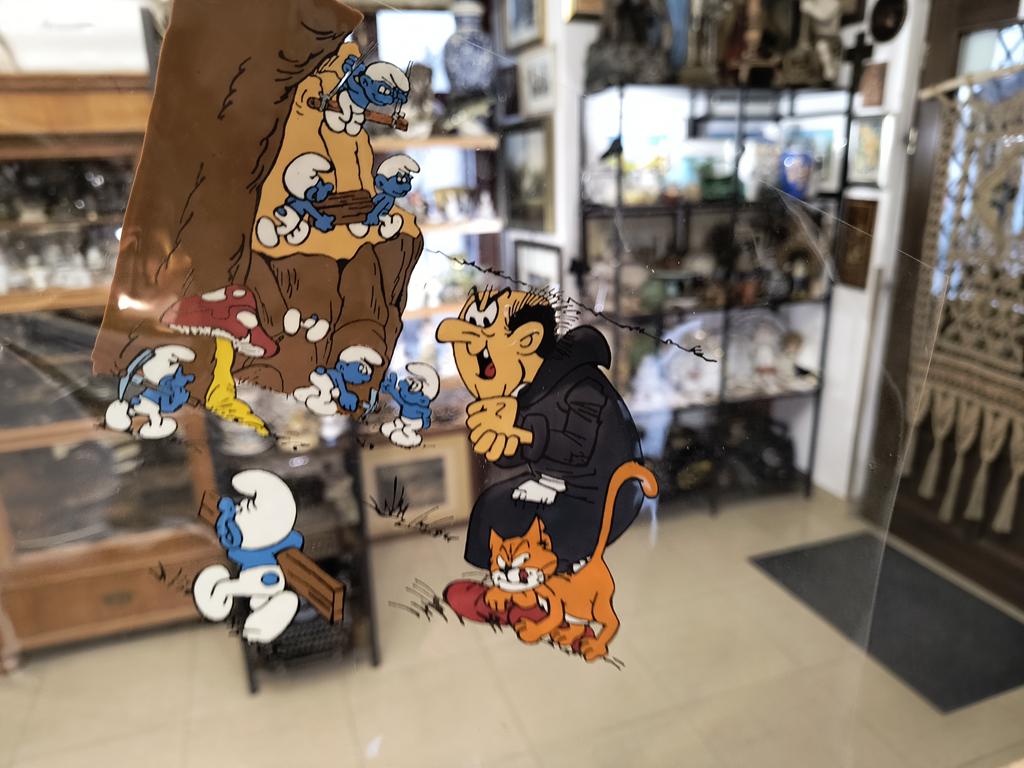 Oryginalna folia animacyjna z bajki SMERFY