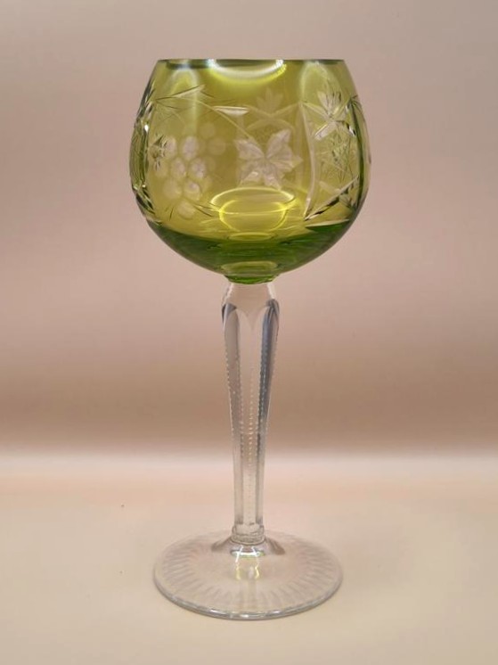 Kieliszek ze szkła kryształowego - Huta Hortensja