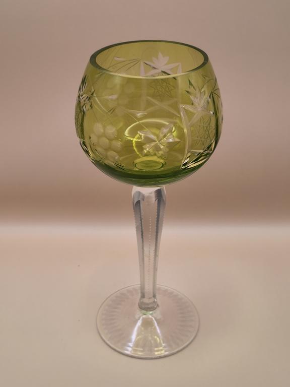 Kieliszek ze szkła kryształowego - Huta Hortensja