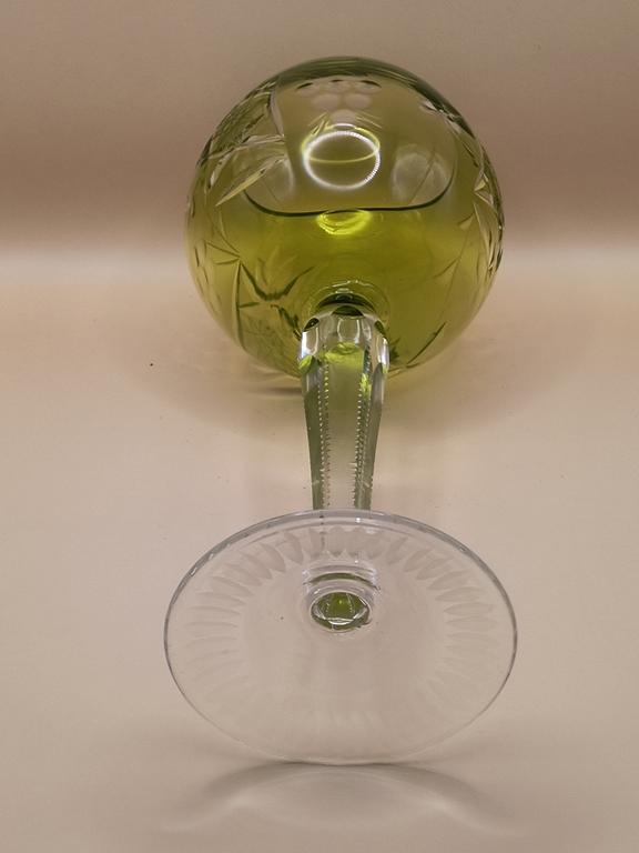 Kieliszek ze szkła kryształowego - Huta Hortensja