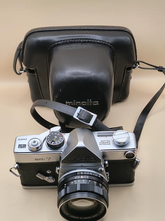 Aparat fotograficzny Minolta SR-7
