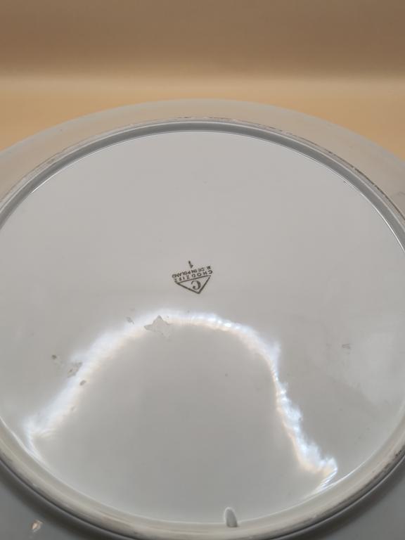 Talerz porcelanowy naścienny - III Konferencja Sprawozdawczo Wyborcza Hufca Z.H.P., Bielsko-Biała 1969