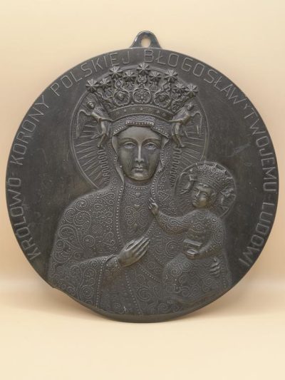 Plakieta - Matka Boska - II RP, Tyblewski Warszawa