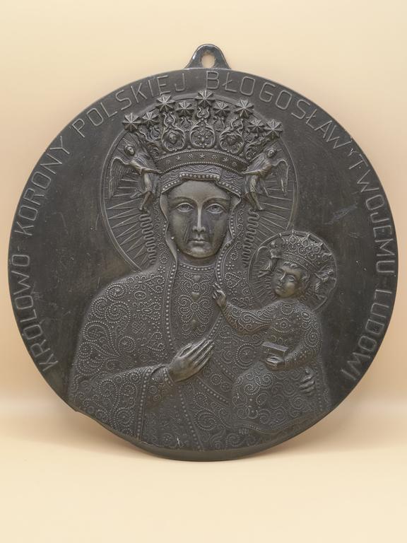 Plakieta - Matka Boska - II RP, Tyblewski Warszawa