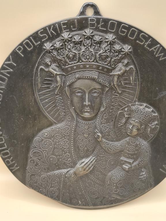 Plakieta - Matka Boska - II RP, Tyblewski Warszawa