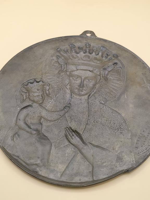 Plakieta - Matka Boska - II RP, Tyblewski Warszawa