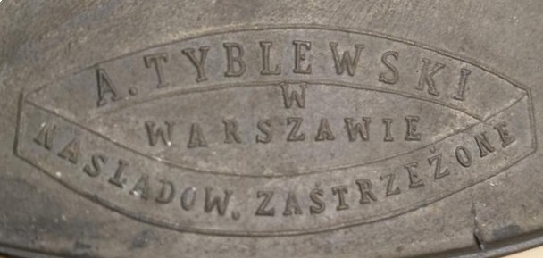 Plakieta - Matka Boska - II RP, Tyblewski Warszawa