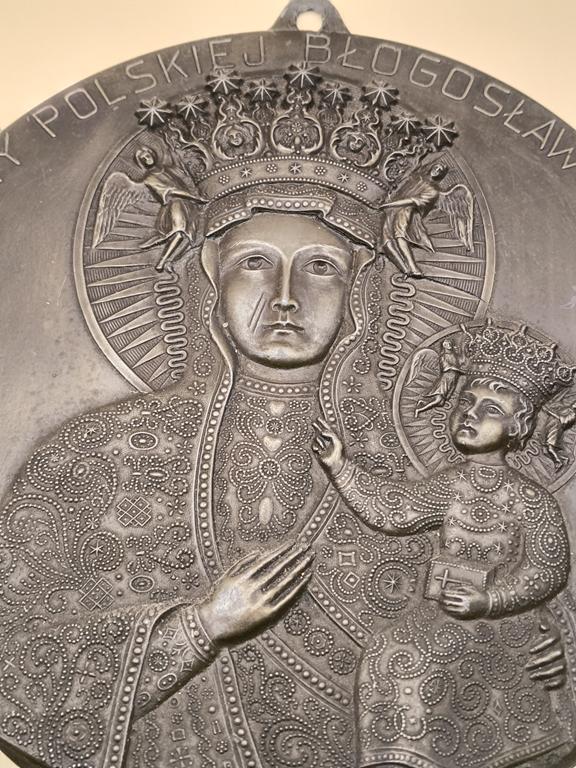 Plakieta - Matka Boska - II RP, Tyblewski Warszawa