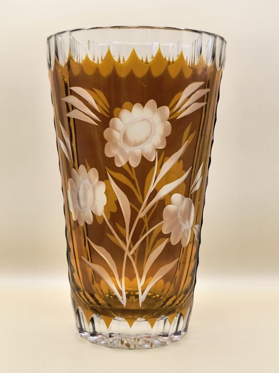 Wazon kryształowy - Huta Hortensja