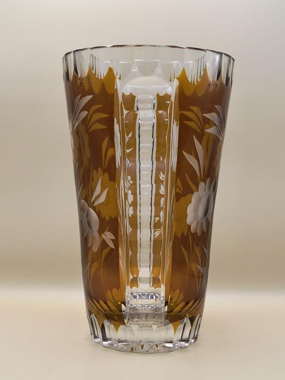 Wazon kryształowy - Huta Hortensja