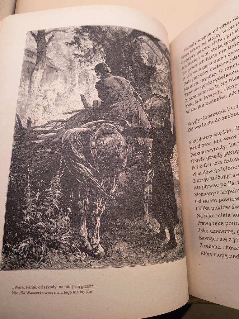 Książka "Pan Tadeusz" Adam Mickiewicz, 1988 r.