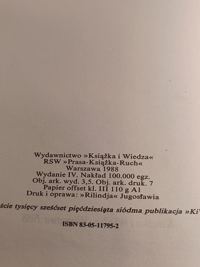 Książka "Bajki" Ignacy Krasicki, ilustracje Jan Marcin Szancer, 1988 r.