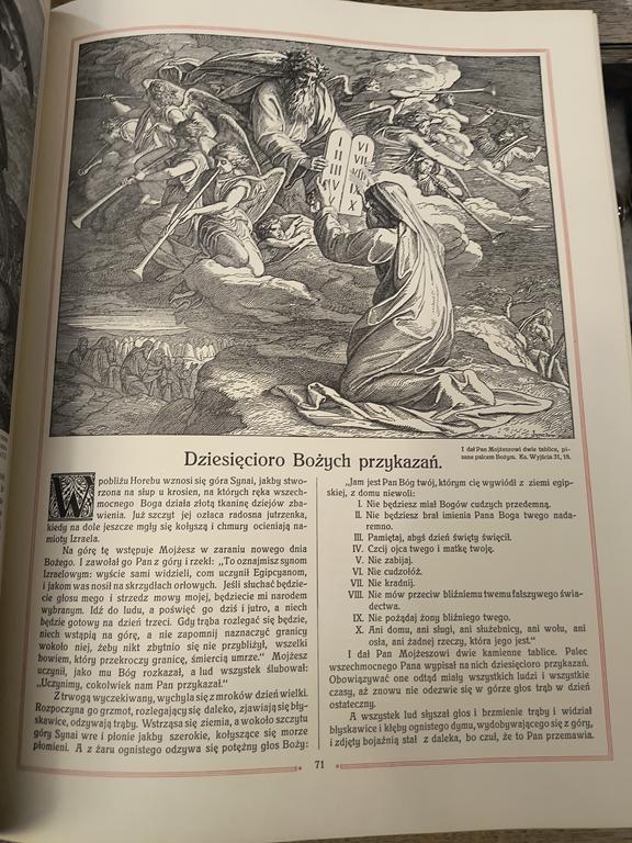 "Pismo Święte w obrazach" - reprint z 1991 r.