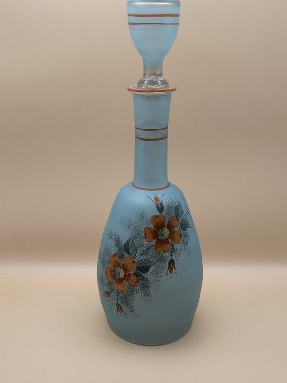 Karafka malowana - kwiaty