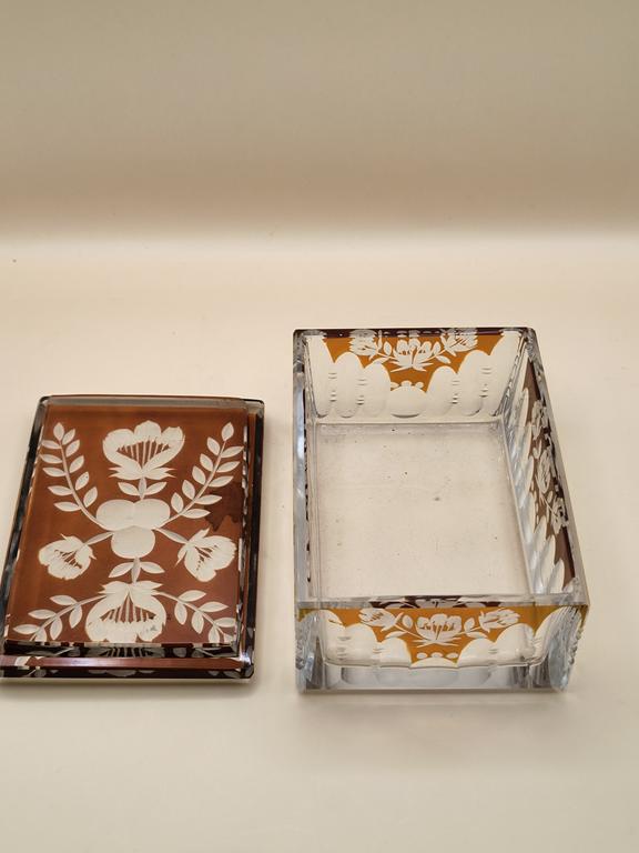 Szkatułka kryształowa