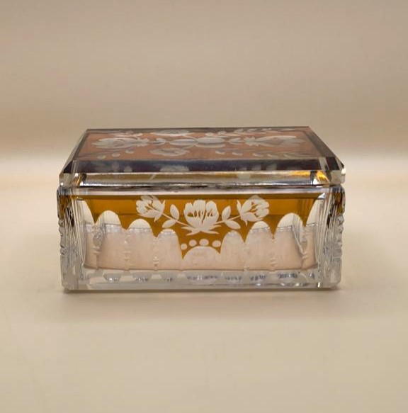 Szkatułka kryształowa