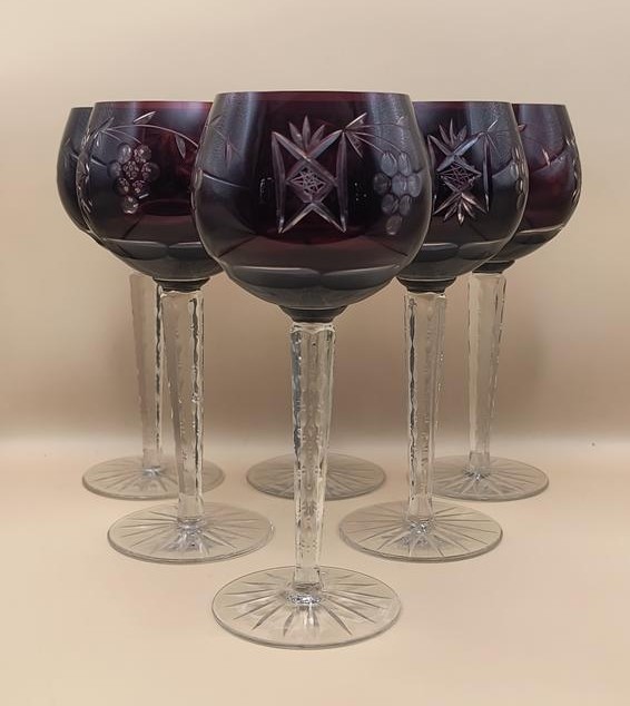 Zestaw kieliszków kryształowych REMERY