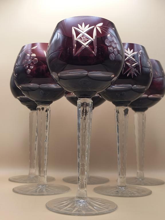 Zestaw kieliszków kryształowych REMERY