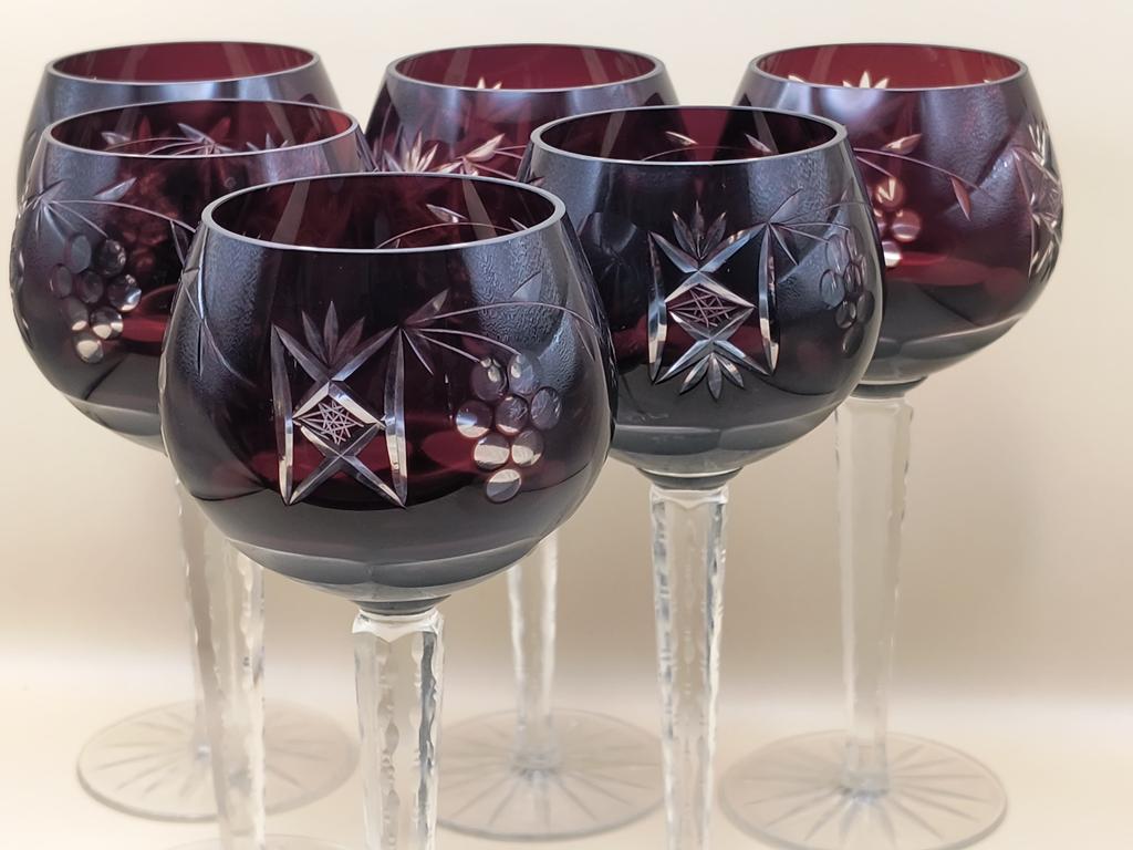 Zestaw kieliszków kryształowych REMERY