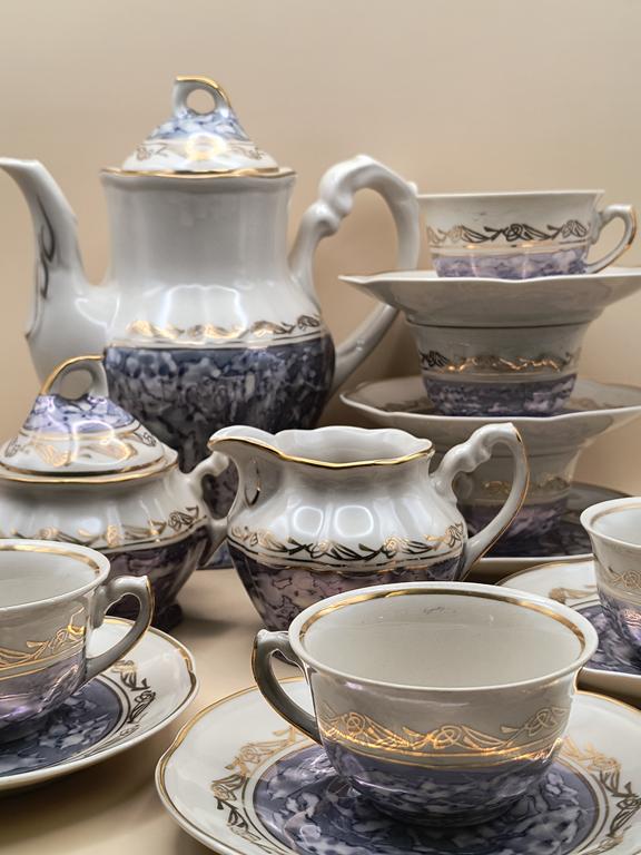 Serwis kawowy porcelanowy - CHODZIEŻ