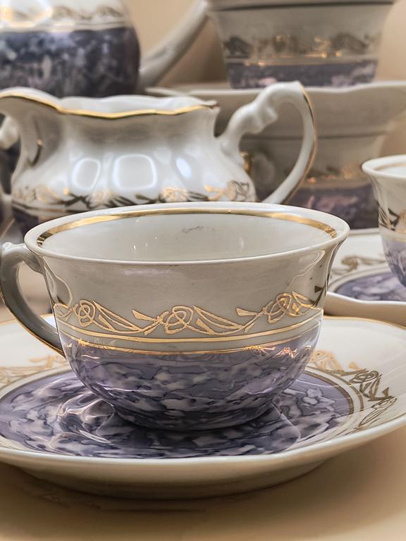 Serwis kawowy porcelanowy - CHODZIEŻ