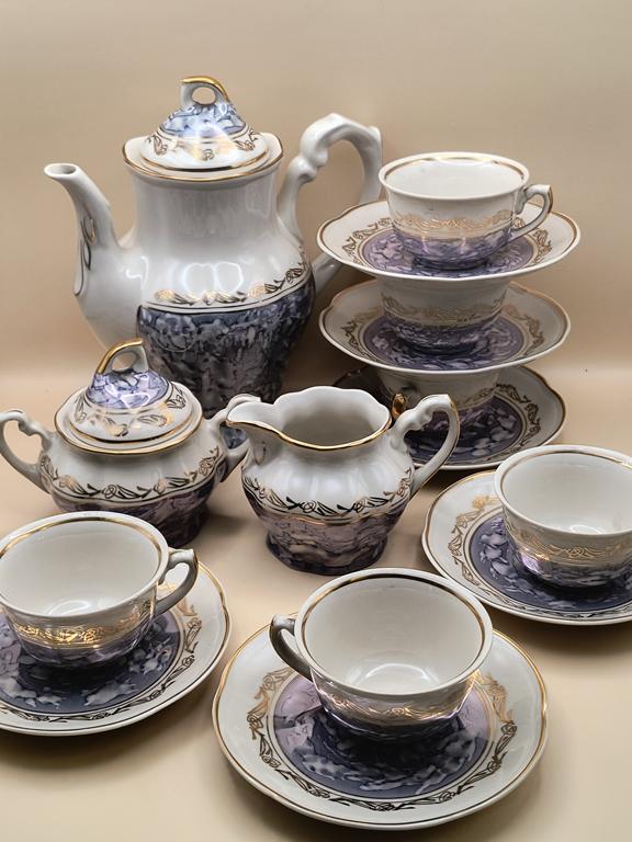 Serwis kawowy porcelanowy - CHODZIEŻ