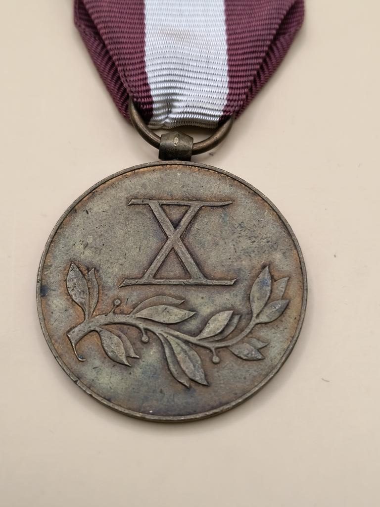 Brązowy Medal za Długoletnią Służbę (X lat) - Polska