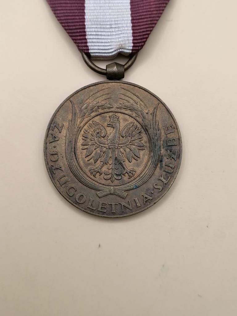 Brązowy Medal za Długoletnią Służbę (X lat) - Polska