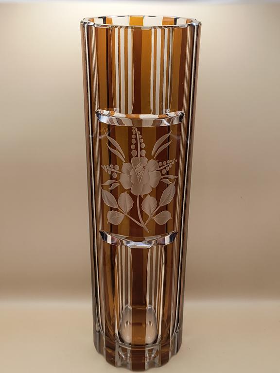 Wazon kryształowy - Huta Julia