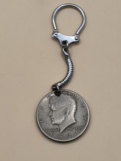 Brelok z monetą HALF DOLLAR USA / LIBERTY 1971
