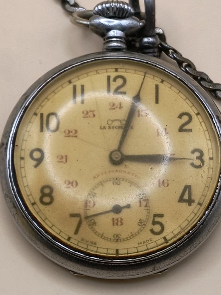 Zegarek kieszonkowy LA ROCHETTE, Szwajcaria