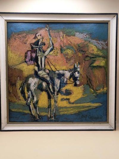 Obraz olejny "Don Kichot" - Ignacy Bieniek