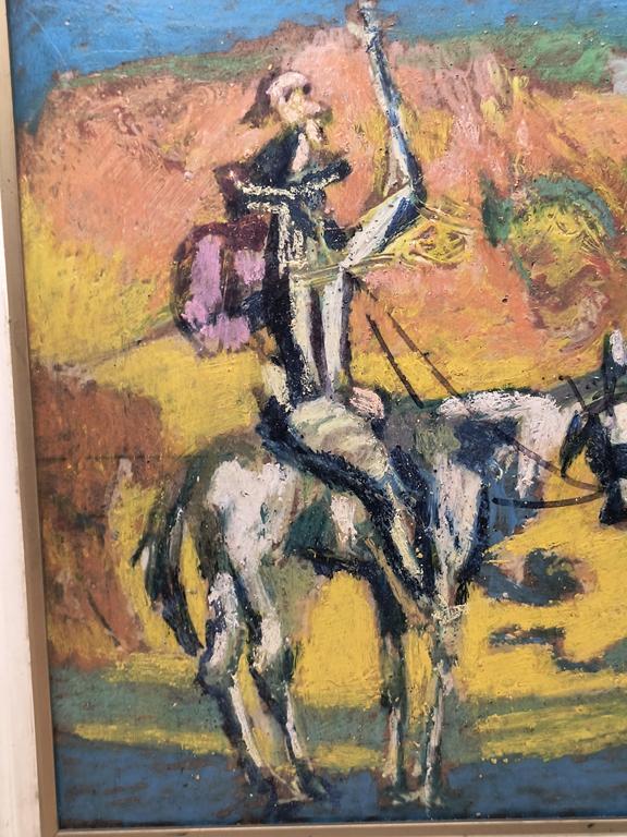 Obraz olejny "Don Kichot" - Ignacy Bieniek